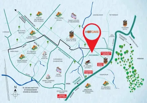 JP North Imperia — Location Map