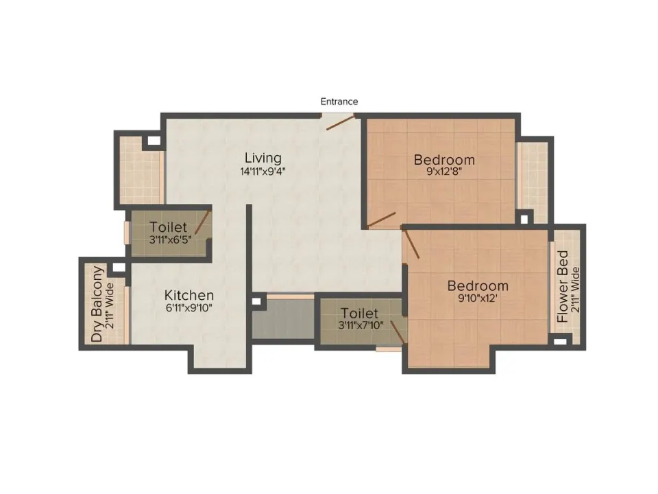 Published apartment layout