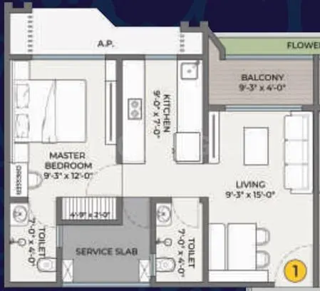 Published apartment layout