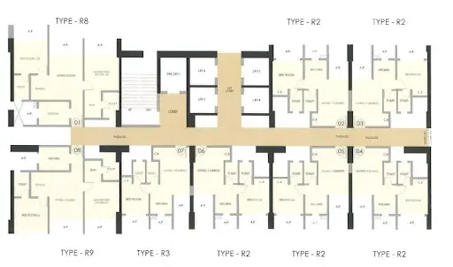 Floor Plan B2 Wing