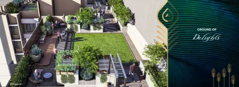 Shree Ram Krishna Garden — Podium leisure spaces
