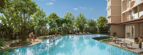 Mayfair Palmeira — Pool and landscape