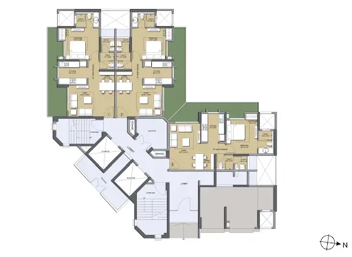 Typical Floor Plan - Tower