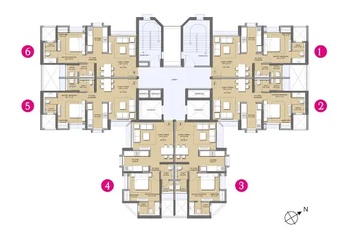 Typical Floor Plan - Tower