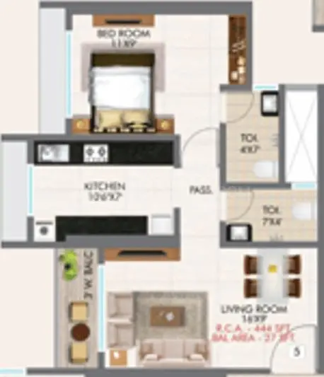 Published apartment layout