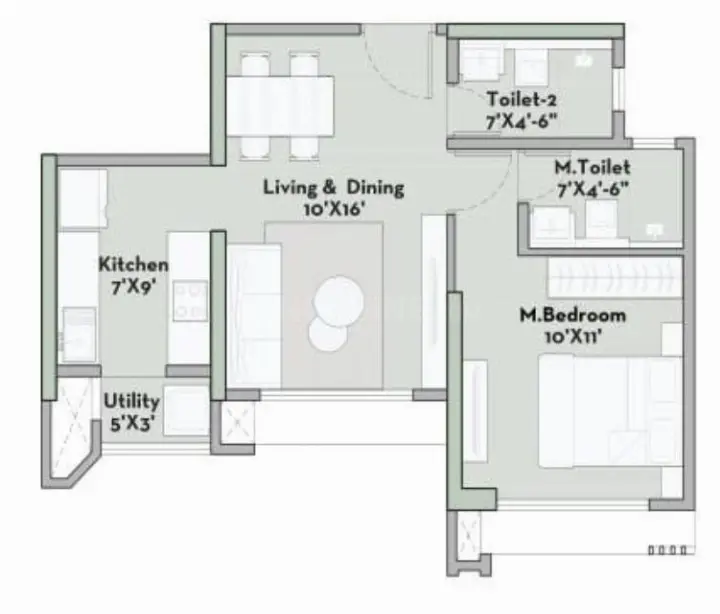 Published apartment layout