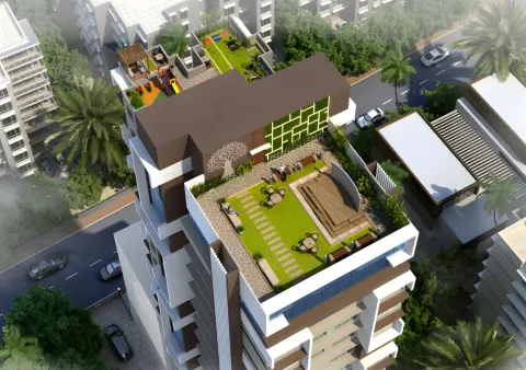 Siddhivinayak Kasturi Blossom — Rooftop recreation terrace