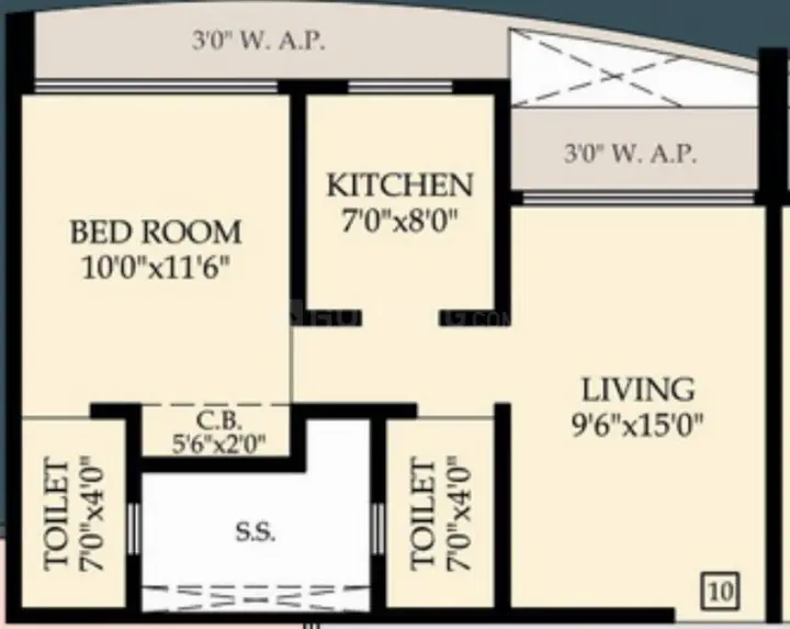 Published apartment layout