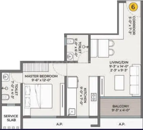 Published apartment layout