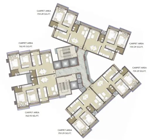 Floor Plan Wing B