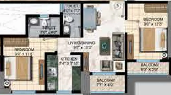 Published apartment layout