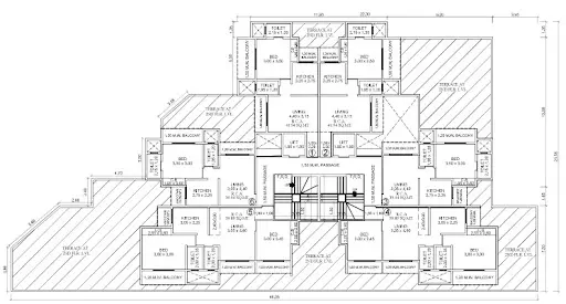 2nd Floor Plan A Wing