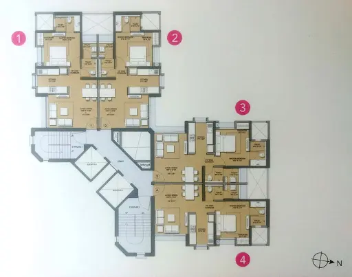 Typical Floor Plan - Tower
