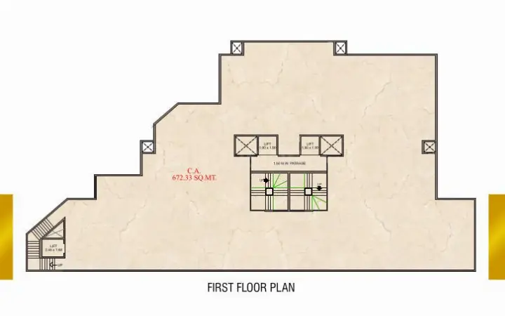 Elanza Wing A Cluster Plan for 1st Floor
