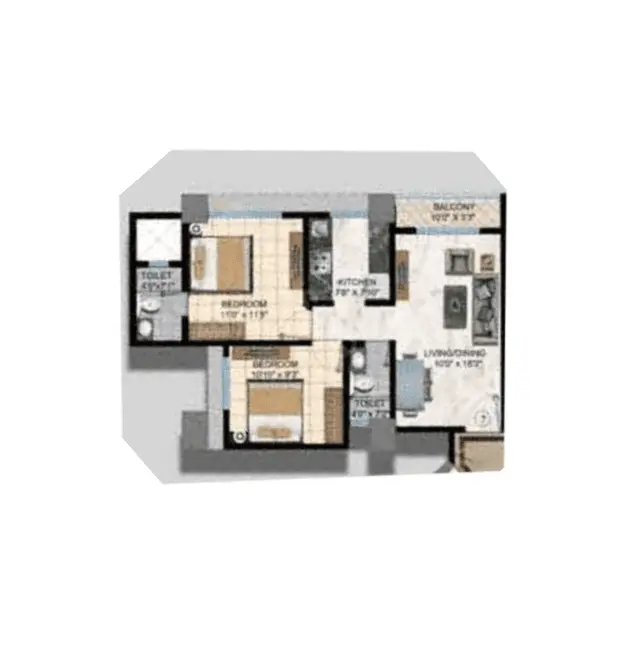 Published apartment layout
