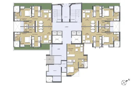 Typical Floor Plan - Tower
