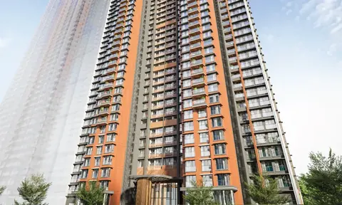 Godrej Horizon — Tower facade