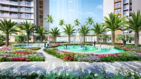Prestige Bellanza at The Prestige City — Prestige Bellanza — landscaped garden visual