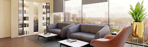 Raunak Centrum — · Living room · Artist’s impression