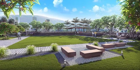 Godrej Exquisite — Landscaped outdoor spaces