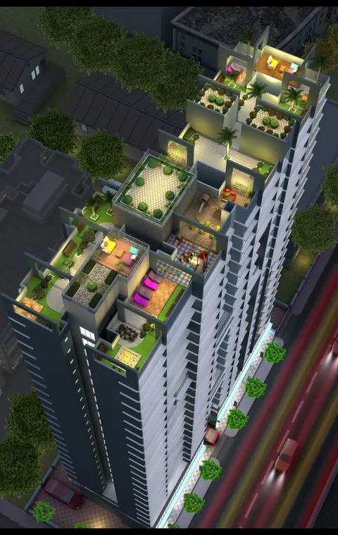 Sarvesh One — Project exterior preview