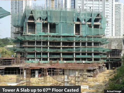 Oberoi Elysian A Wing — Construction photograph · historical date unconfirmed
