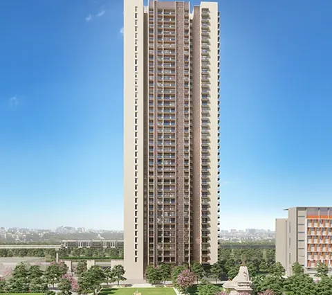 Lodha Aura — · Tower exterior