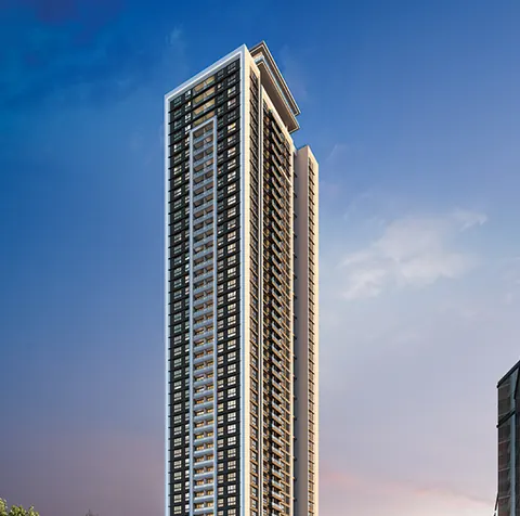 Runwal Zenith — tower elevation view 1, Balkum Thane