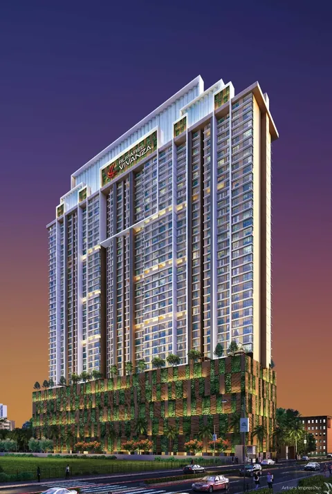 Ruparel Vivanza — Project elevation · illustration
