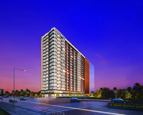 Ruparel Crest — Project elevation · illustration