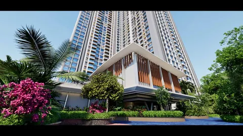Rustomjee Verdant Vistas — Tower and podium