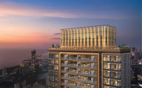 Kalpataru Worli One — Tower exterior
