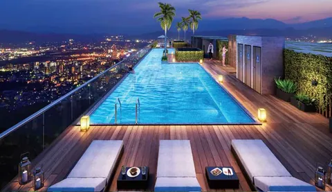 Ruparel Urbana — Sky Pool with Kids Pool & Deck · project illustration