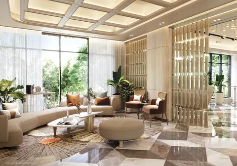 Lodha Sovrano — Entrance lounge preview