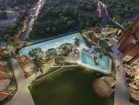 Sattva Sumera — Pool and leisure deck