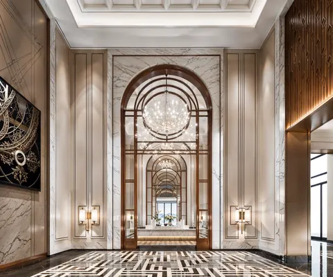 Lodha Opulis — · Entrance lobby