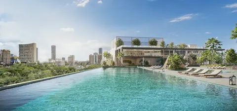 Godrej Avenue Eleven A — Pool and leisure deck preview