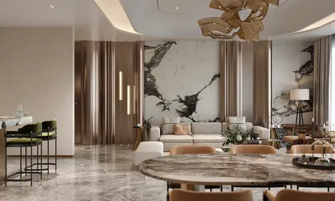 Godrej Avenue Eleven A — Living room preview
