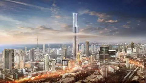 Lodha World One — Tower exterior preview