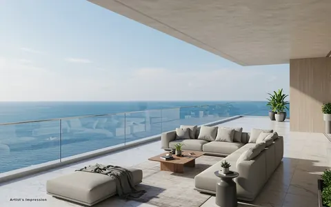Rustomjee Ocean Vista — Sea-facing balcony preview