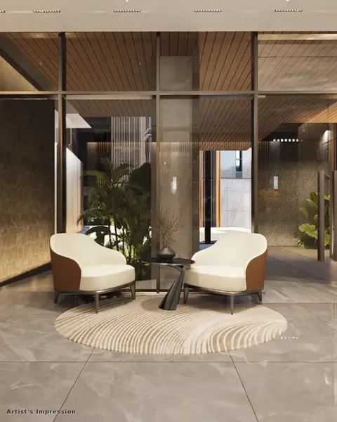 Rustomjee Crescent — Entrance lobby preview