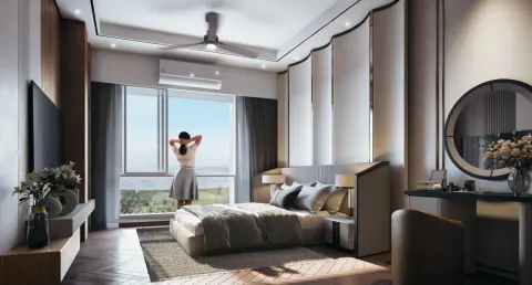 Ramdev Avighna Sky — Bedroom
