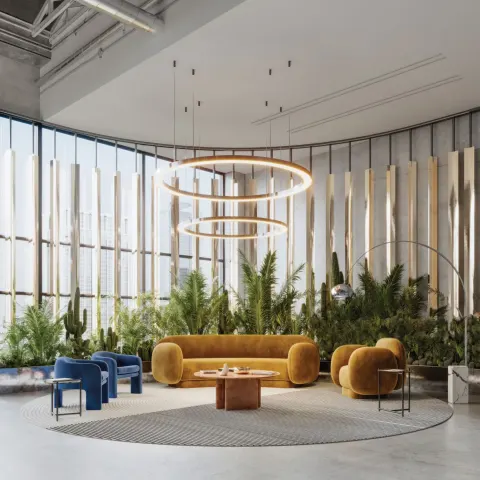 Aaradhya Parkwood 2 — Development entrance lobby