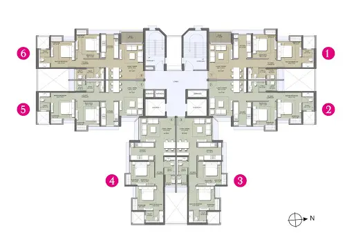 Typical Floor Plan - Tower