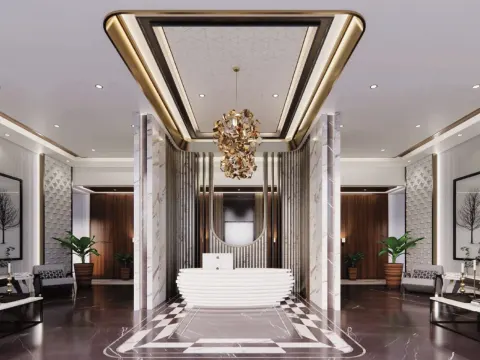 Pramanik Walchand Paradise — Entrance lobby